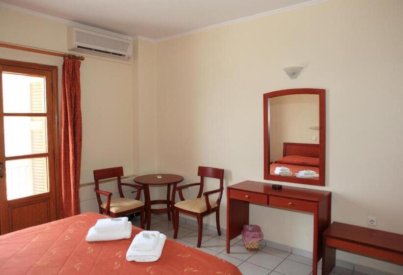 חדר סטנדרט צדדי נוף לים, Pramataris