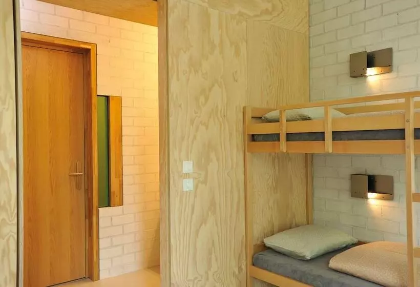 اتاق استاندارد با سرویس بهداشتی مشترک, Basel Youth Hostel