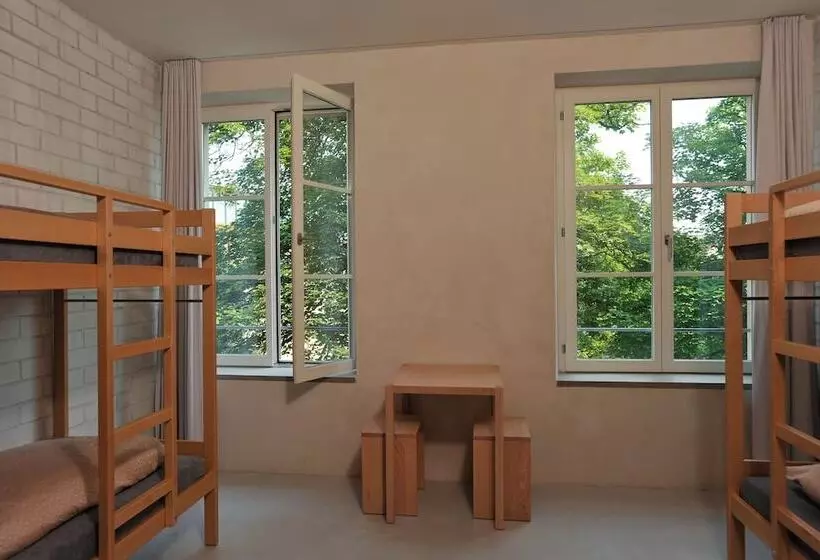 اتاق استاندارد با سرویس بهداشتی مشترک, Basel Youth Hostel