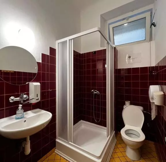 اتاق استاندارد با سرویس بهداشتی مشترک, Clown And Bard Hostel
