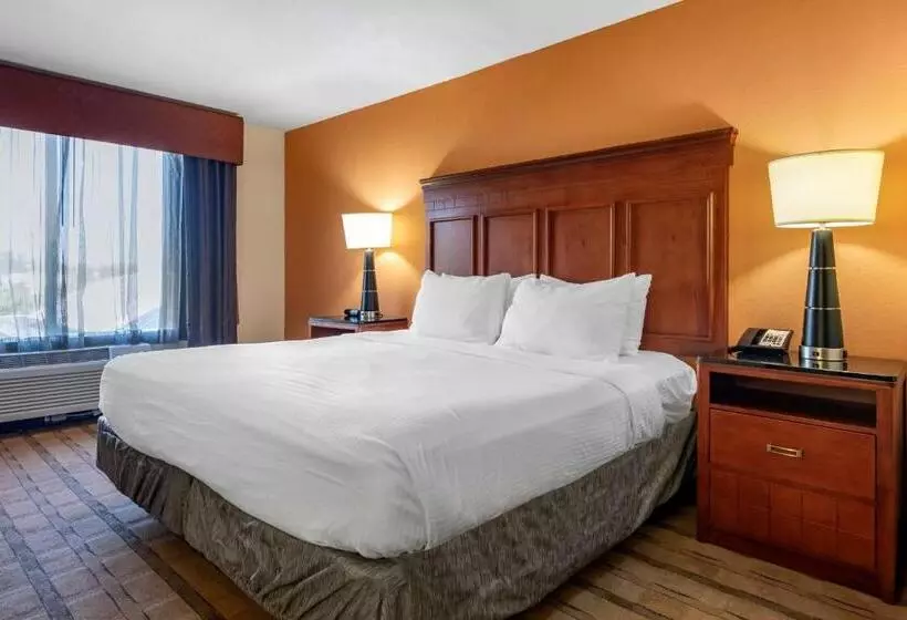 キングサイズベッドのスイートルーム, Bw Plus Flagler Beach Area Inn & Suites