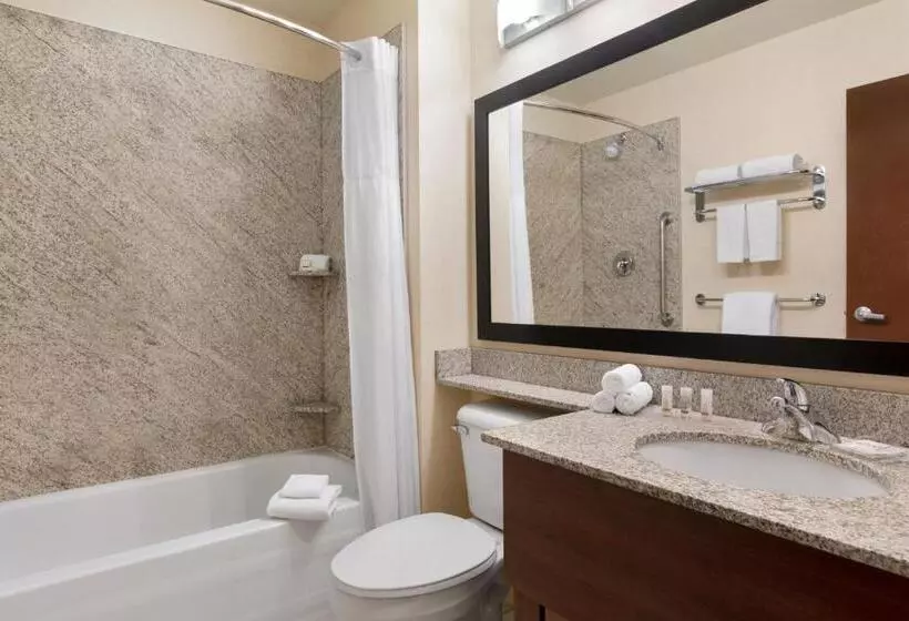キングサイズベッドのスイートルーム, Days Inn & Suites By Wyndham Sherwood Park Edmonton