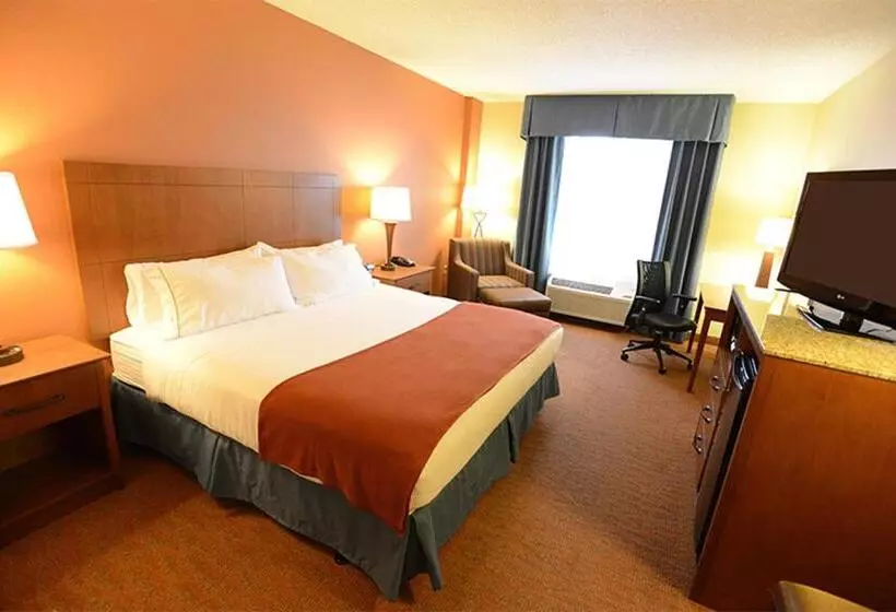 キングサイズベッドのスタンダードルーム, Holiday Inn Express Hotel & Suites Coralville, An Ihg