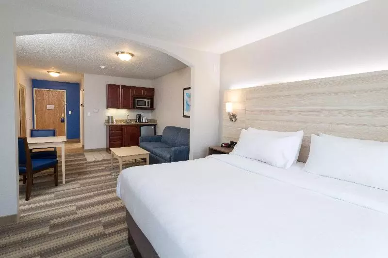 キングサイズベッドのスイートルーム, Holiday Inn Express Hotel & Suites Grand Blanc, An Ihg