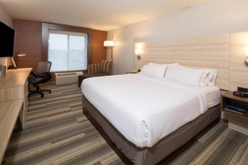 Номер Стандарт Кровать Кинг Адаптированный для Инвалидов, Holiday Inn Express Hotel & Suites Grand Blanc, An Ihg