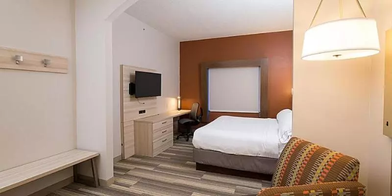 身障者適用キングサイズベッドルーム, Holiday Inn Express Hotel & Suites Grand Blanc, An Ihg