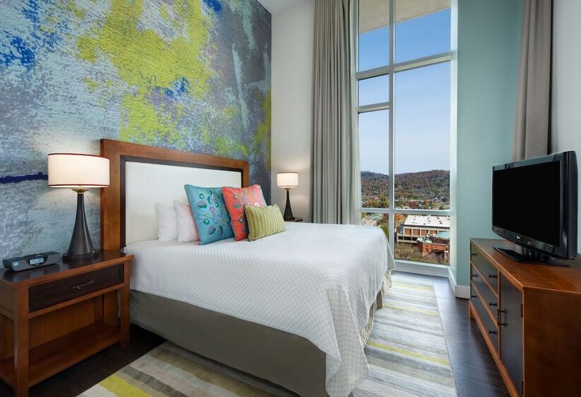 סוויטת פנטהאוז, Indigo Asheville Downtown, An Ihg