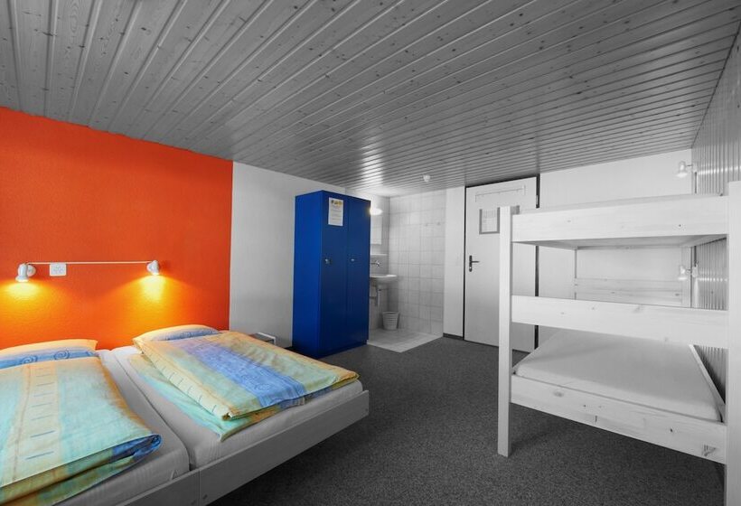 4-Bett-Standardzimmer Geteiltes Bad, Eiger Lodge Easy