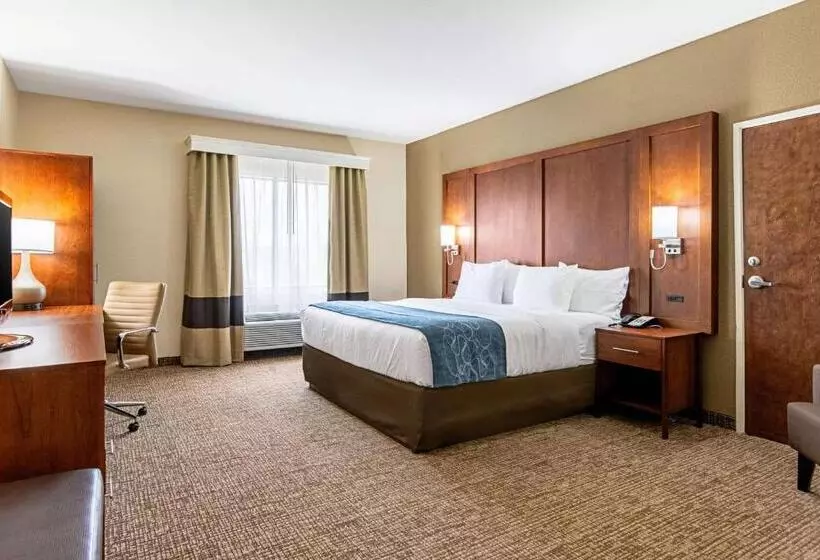 キングサイズベッドのスタンダードルーム, Comfort Inn & Suites Pine Bluff