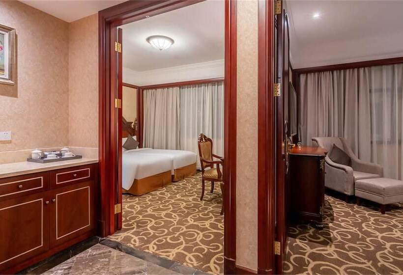 Quarto Familiar Deluxe, Wyndham Shanghai Hongqiao Near Necc