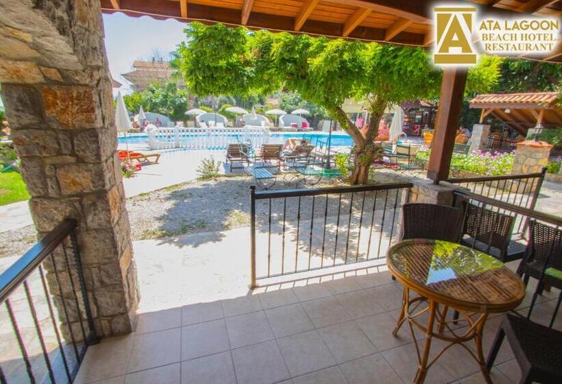 غرفة قياسية مزودة بشرفة مطلة على الحديقة, Ata Lagoon Beach