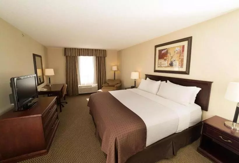 キングサイズベッドのスタンダードルーム, Holiday Inn & Suites Lloydminster, An Ihg