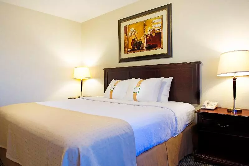 キングサイズベッドのスタンダードルーム, Holiday Inn & Suites Lloydminster, An Ihg