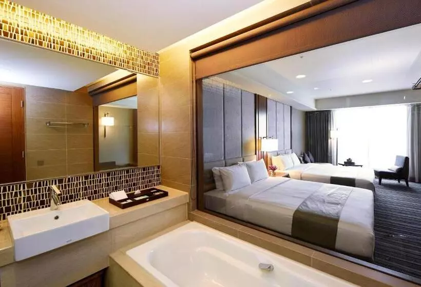 اتاق سوپریور با چشم‌انداز شهر, Fullon Hotel Tamsui Fishermen S Wharf