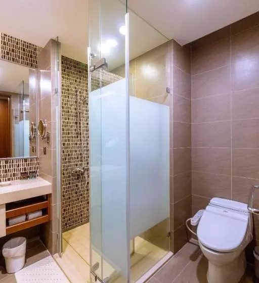 اتاق استاندارد با چشم‌انداز دریا, Fullon Hotel Tamsui Fishermen S Wharf