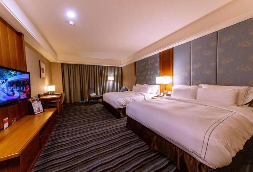 اتاق لوکس با چشمانداز دریا, Fullon Hotel Tamsui Fishermen S Wharf