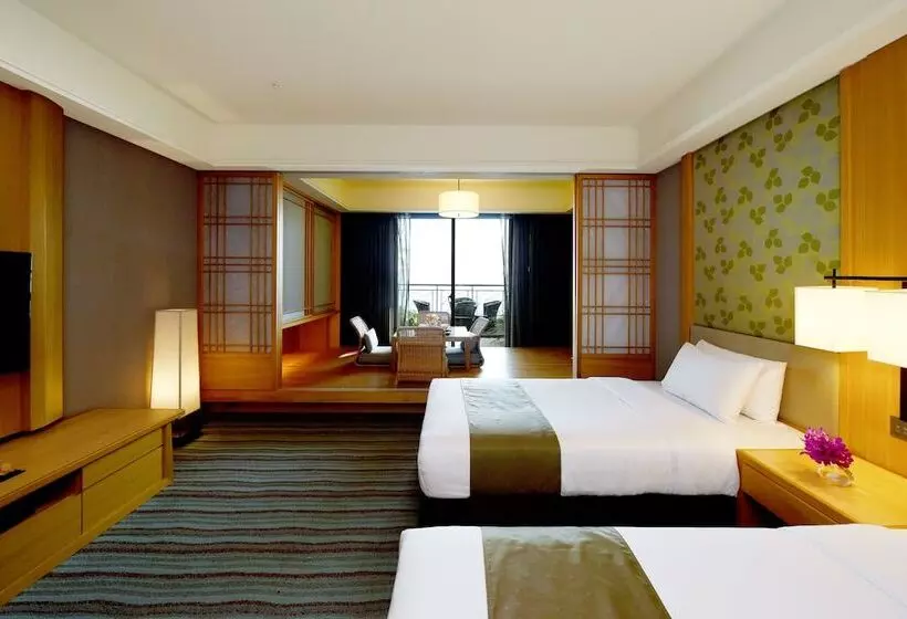 اتاق استاندارد با چشم‌انداز دریا, Fullon Hotel Tamsui Fishermen S Wharf