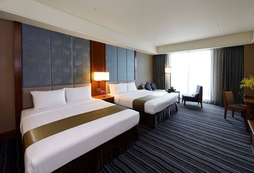 اتاق لوکس با چشمانداز دریا, Fullon Hotel Tamsui Fishermen S Wharf