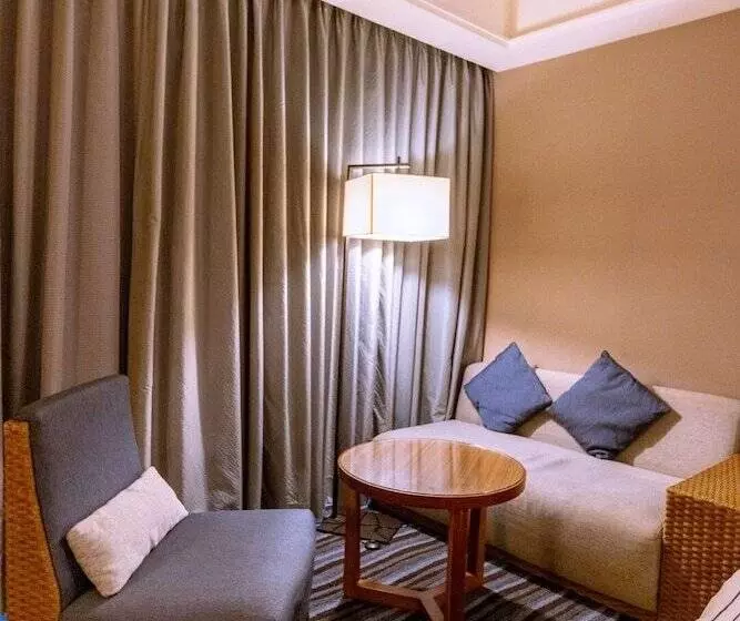 اتاق لوکس با چشم‌انداز دریا, Fullon Hotel Tamsui Fishermen S Wharf