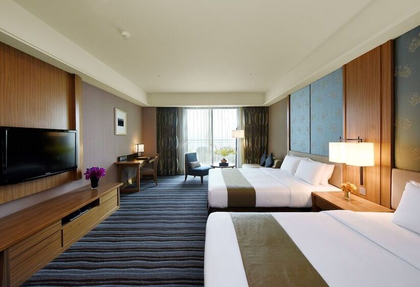 اتاق لوکس با چشمانداز دریا, Fullon Hotel Tamsui Fishermen S Wharf