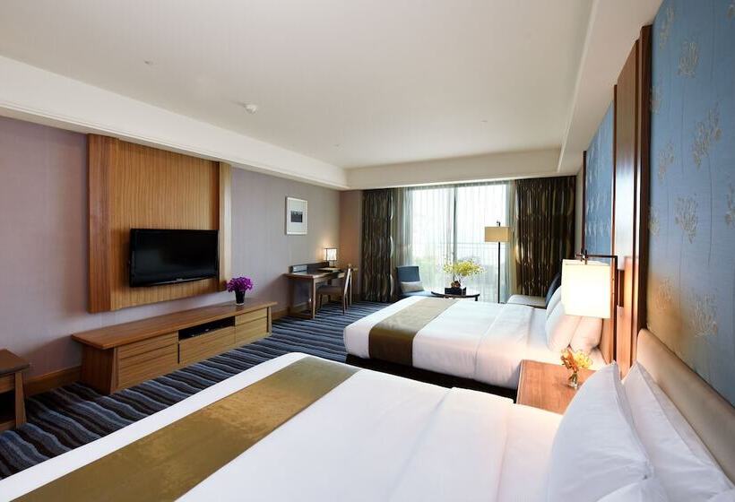 اتاق لوکس با چشمانداز دریا, Fullon Hotel Tamsui Fishermen S Wharf