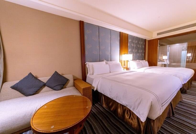اتاق لوکس با چشمانداز دریا, Fullon Hotel Tamsui Fishermen S Wharf