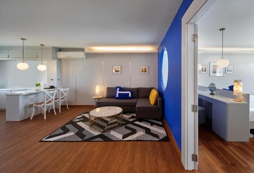 바다 전망 스위트, Homm Bliss Southbeach Patong