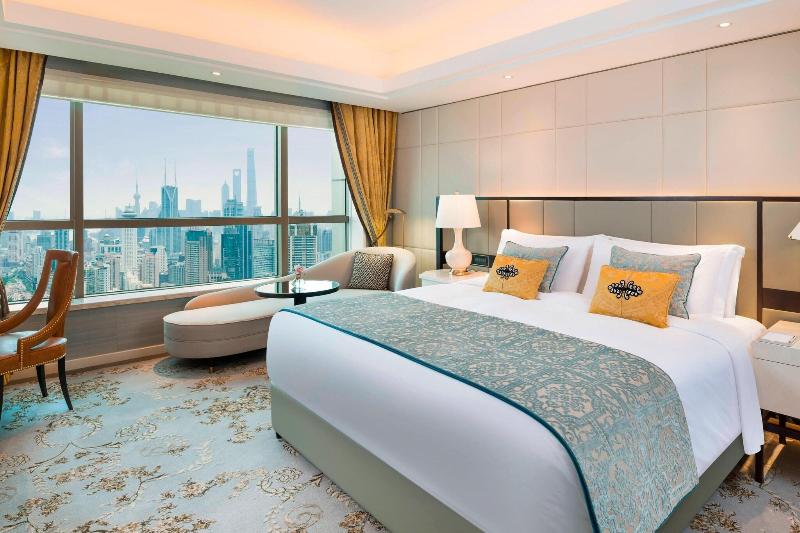 اتاق دلوکس با تخت کینگ و چشم‌انداز شهر, The St. Regis Shanghai Jingan