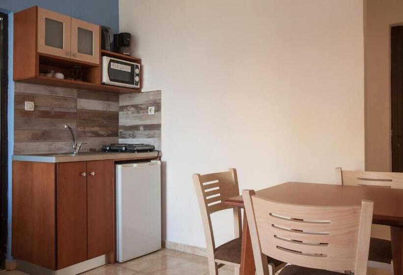 Апартаменты 1 Спальня Вид на Море, Ekavi Apartments