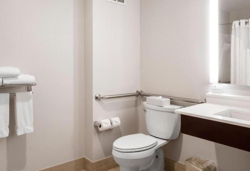 适合残疾人士使用的带超级大床的标准间, Holiday Inn Express Hotel & Suites Newton Sparta, An Ihg