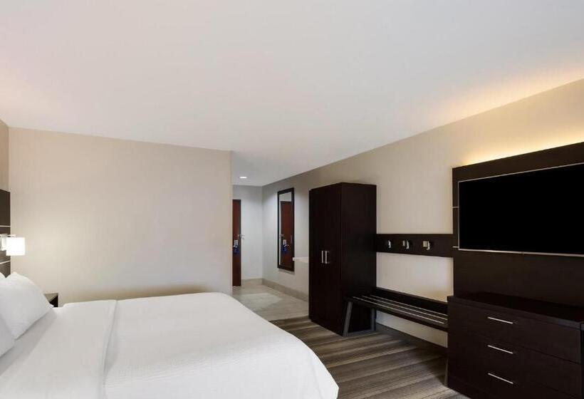 适合残疾人士使用的带超级大床的标准间, Holiday Inn Express Hotel & Suites Newton Sparta, An Ihg