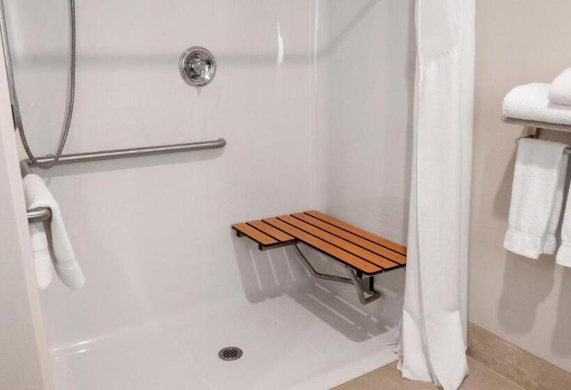 适合残疾人士使用的带超级大床的标准间, Holiday Inn Express Hotel & Suites Newton Sparta, An Ihg