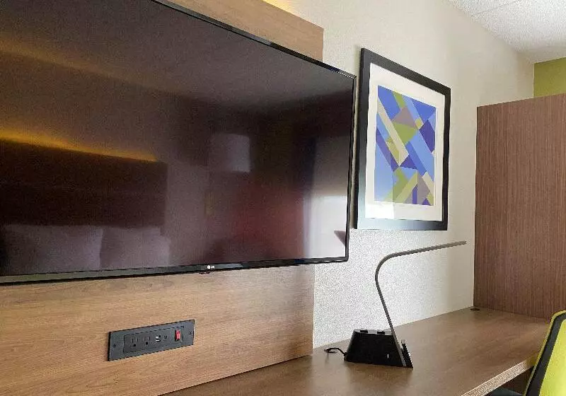 キングサイズベッドのスタンダードルーム, Holiday Inn Express Hotel & Suites Fort Wayne, An Ihg