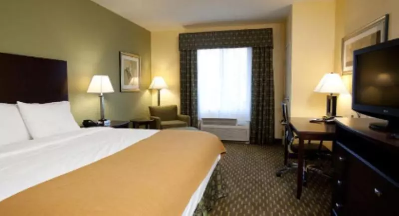 身障者適用キングサイズベッドルーム, Holiday Inn Express And Suites Saint Augustine North, An Ihg