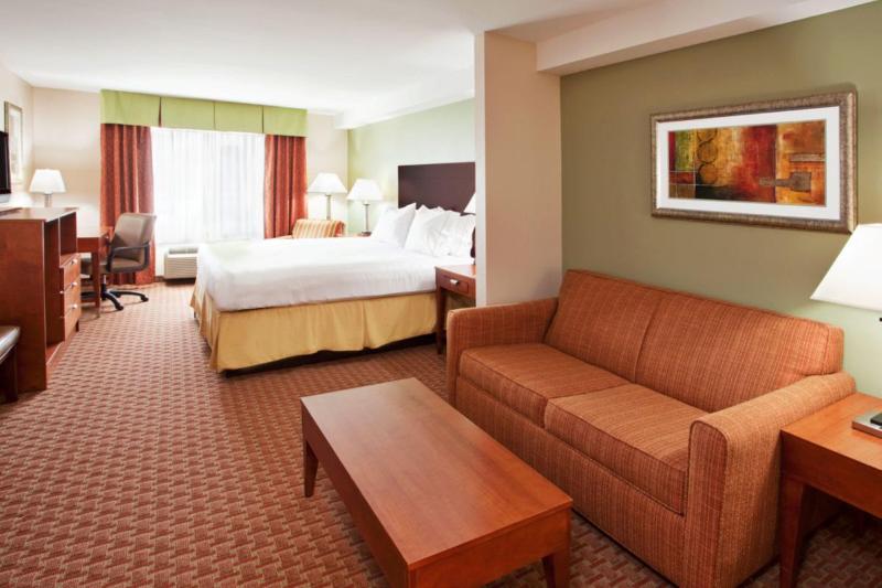 キングサイズベッドのスタンダードルーム, Holiday Inn Express & Suites Niagara Falls, An Ihg