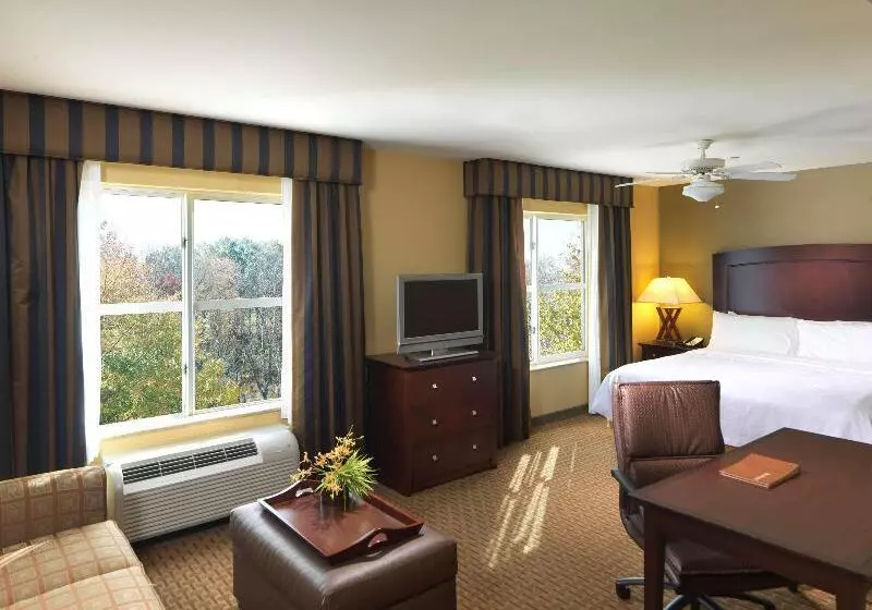 キングサイズベッドのスイートルーム, Homewood Suites By Hilton Dover Rockaway