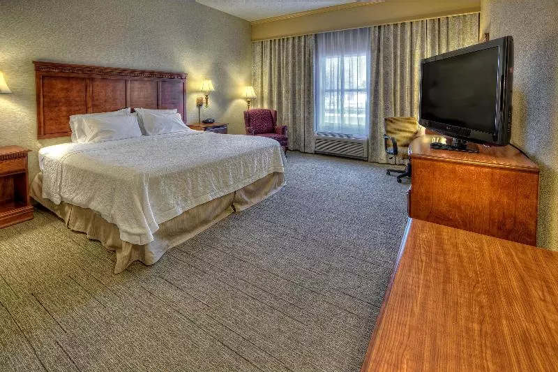 キングサイズベッドのスタンダードルーム, Hampton Inn Manning