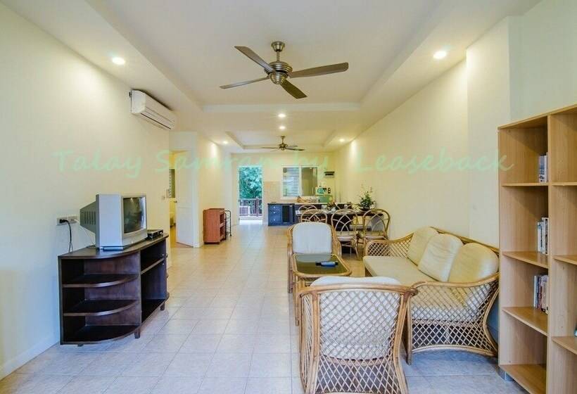 침실 2개 아파트, Talay Samran By Lease Back Thailand