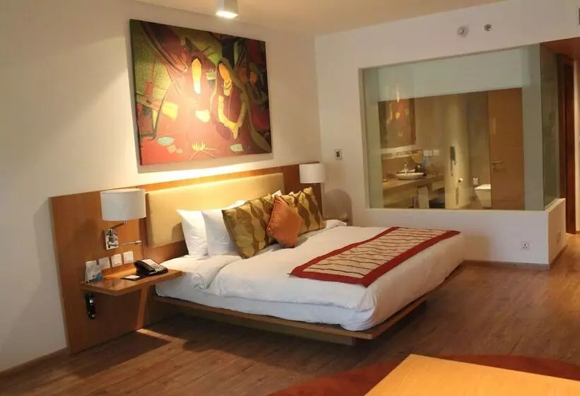 デラックスルーム, Radisson Blu Plaza Hotel Hyderabad Banjara Hills