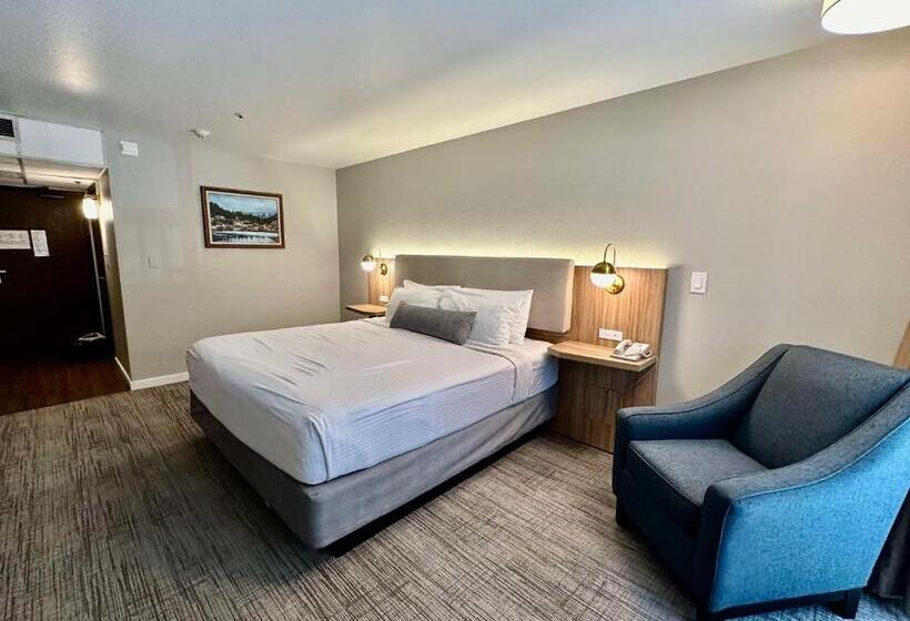 חדר סטנדרט עם מיטת קינג, Chateau Big Bear Boutique Hotel, Bw Signature Collection