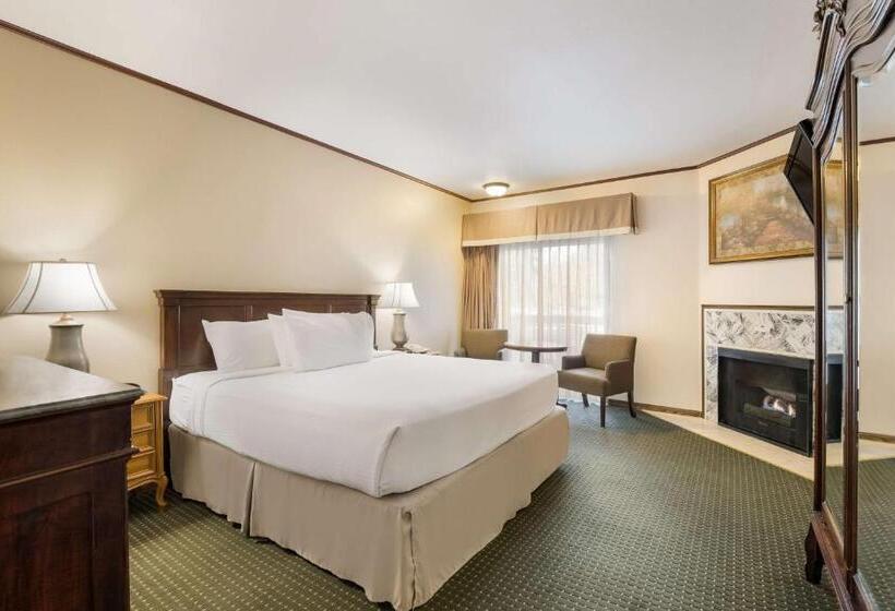 חדר סטנדרט עם מיטת קינג, Chateau Big Bear Boutique Hotel, Bw Signature Collection