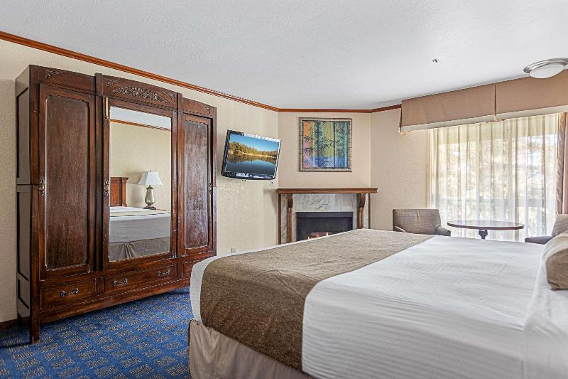 חדר סטנדרט עם מיטת קינג, Chateau Big Bear Boutique Hotel, Bw Signature Collection