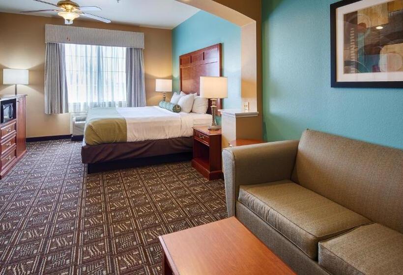 带大床的标准工作室, Best Western Plus Monahans Inn And Suites