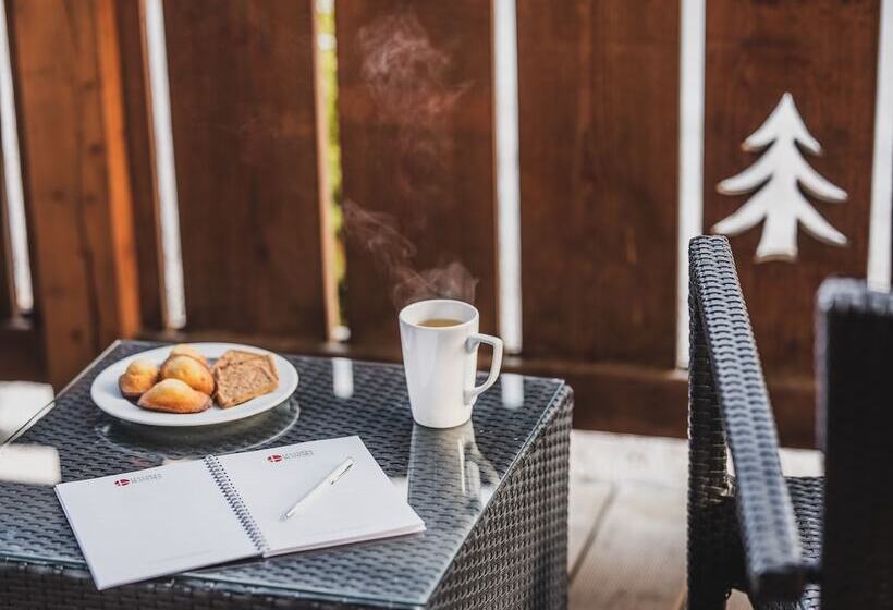 스탠다드 발코니 룸, Les Loges Blanches