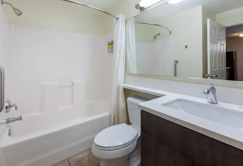 ダブルベッドのスタンダードスタジオ, Candlewood Suites Kalamazoo, An Ihg