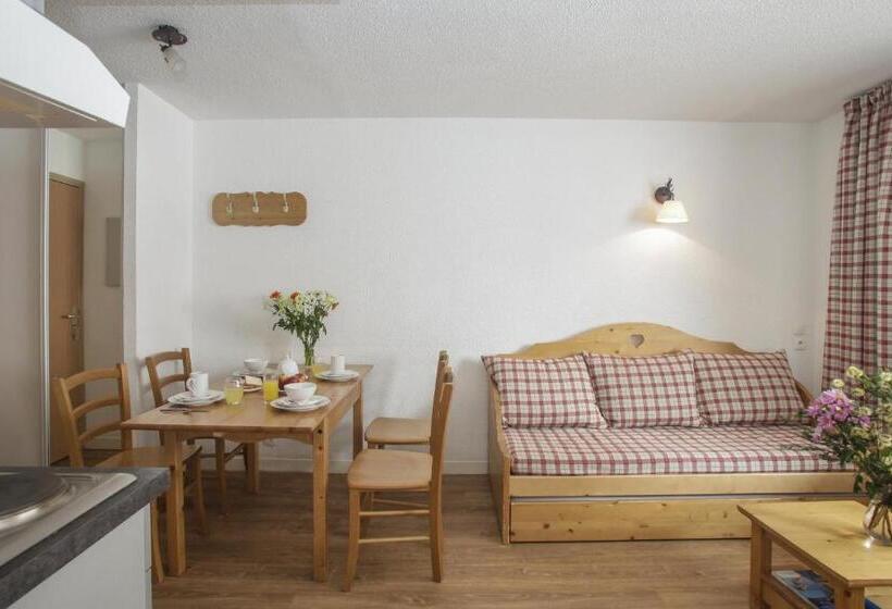 Студия Стандарт, Residence Odalys Le Rond Point Des Pistes