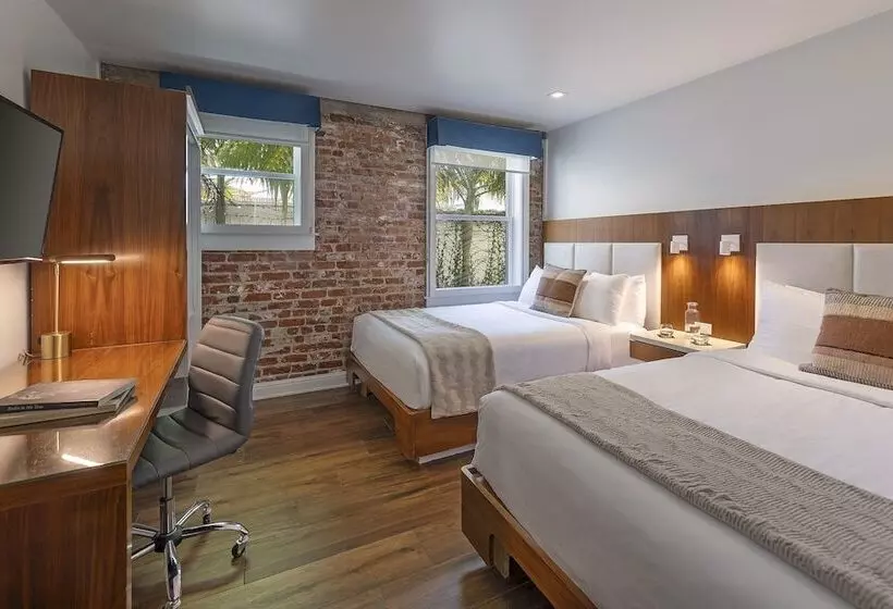 اتاق استاندارد با 2 تخت دوبل, Riviera Beach House