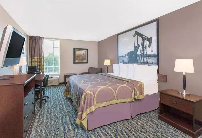 キングサイズベッドのスタンダードルーム, Super 8 By Wyndham Oklahoma City