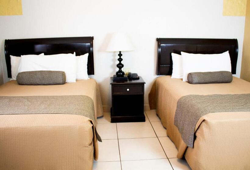 غرفه قياسيه سريرين مزدوجين, Del Mar Inn Playas