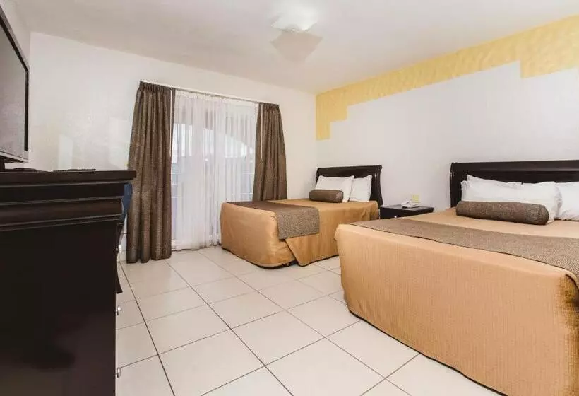 اتاق استاندارد با 2 تخت دوبل, Del Mar Inn Playas